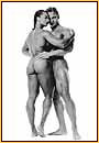 Francesco Scavullo original photograph of a male and a female nude