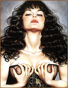 Olivia De Berardinis original gicl&eacute;e of a female seminude (Detail 1)